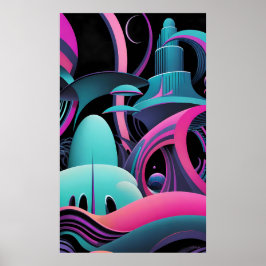 Freeflown Futurism Poster