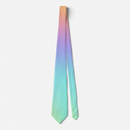 Freeform Pastel Rainbow-övertoning Slips