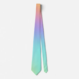 Freeform Pastel Rainbow-övertoning Slips