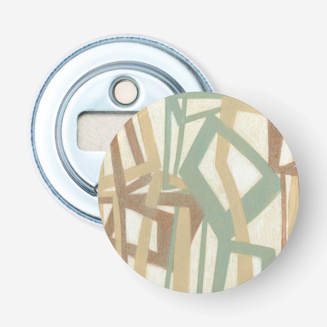 Freehand Painting av Norman Wyatt Flasköppnare (Framsidan)