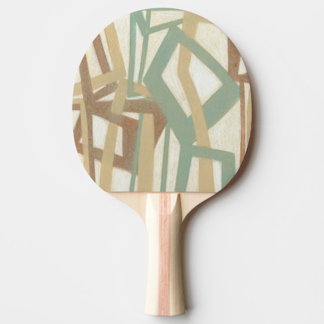Freehand Painting av Norman Wyatt Pingisracket (Framsidan)
