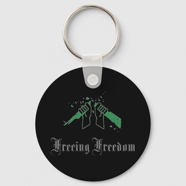 Freeing Freedom Promo Merch Keychain #1 Nyckelring (Framsida)
