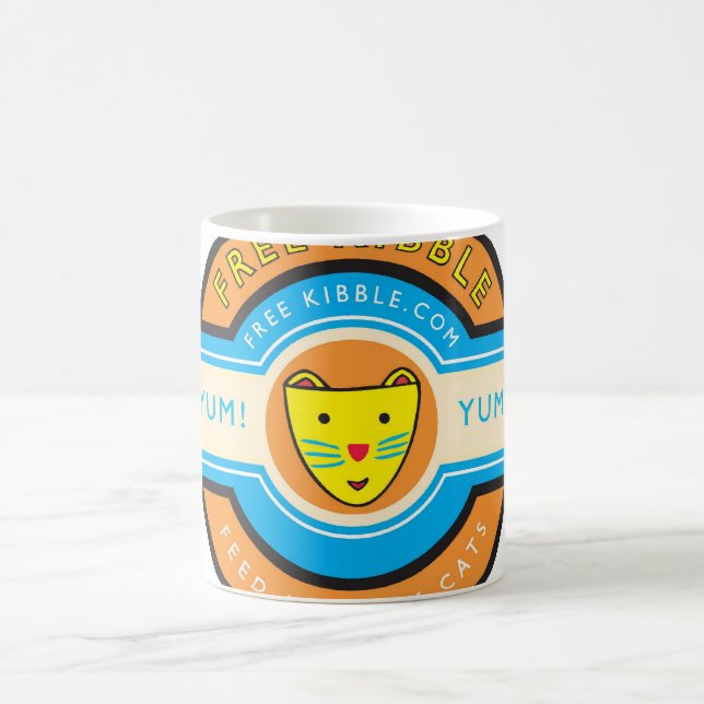 Freekibblekat "Yum Yum" mugg (Center)