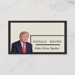 Freelance Trump Visitkort