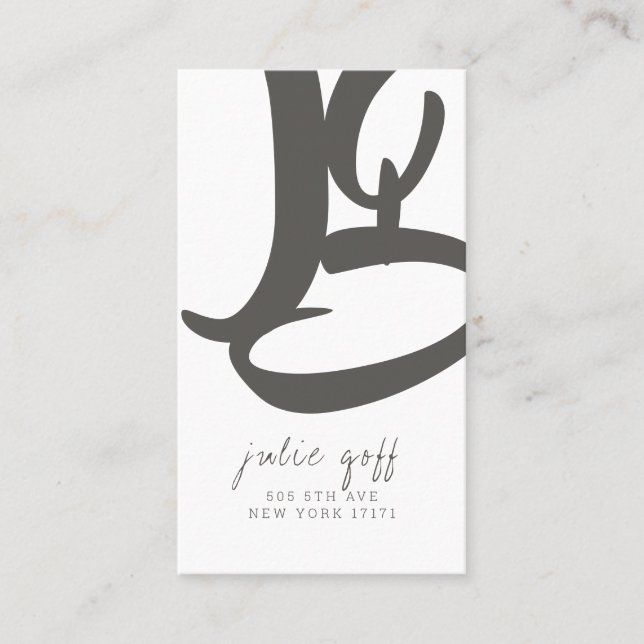 Freelance Writer, Auther, Modern Professionell Visitkort (Framsida)