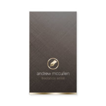 Freelance Writer Guld Pen Nib Icon Brushed Metall