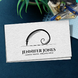 Freelance Writer Helig Geometry Golden Spiral Visitkort