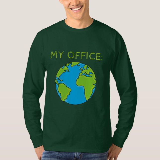 Freelancer Entrepreneur Self Employed T Shirt (Framsida)