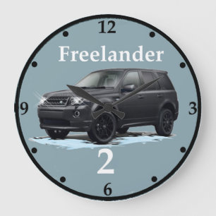 Freelander SUV Wall Clock Stor Klocka
