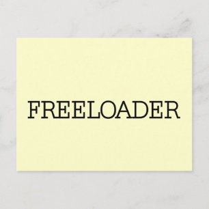 Freeloader Tshirts och Gifts Vykort