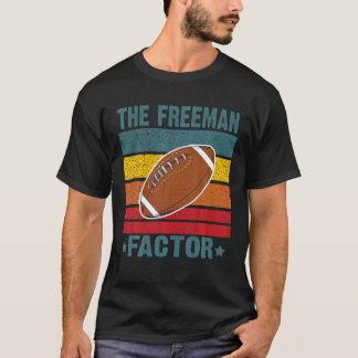 Freeman Factor Golden Standard Football för mig T Shirt