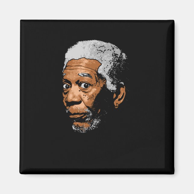Freeman Funny Pop Art Sticker Magnet (Framsidan)
