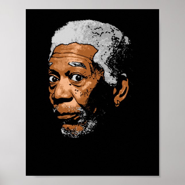 Freeman Funny Pop Art Sticker Poster (Framsidan)