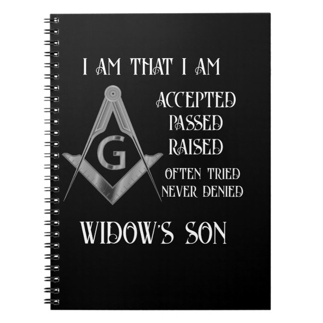 Freemason Anteckningsbok (Framsidan)