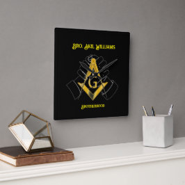 Freemason Fyrkantig Klocka