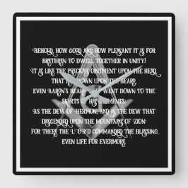 Freemason Fyrkantig Klocka