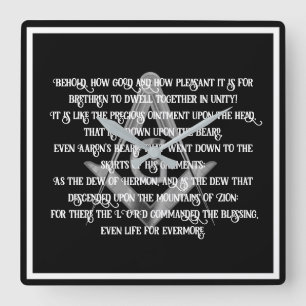 Freemason Fyrkantig Klocka