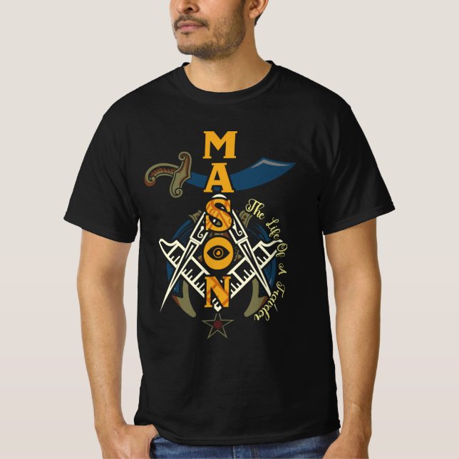 Freemason jul Noble Shriner Mason Life O T Shirt (Framsida)