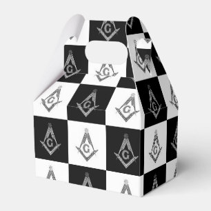 Freemason Kontrollerad Mönster Presentaskar