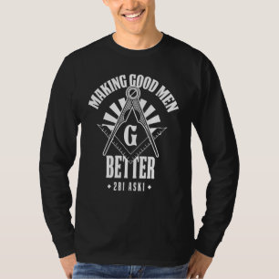 Freemason Lodge Masonic 2b1ask1 Mason Skapar Bra T Shirt