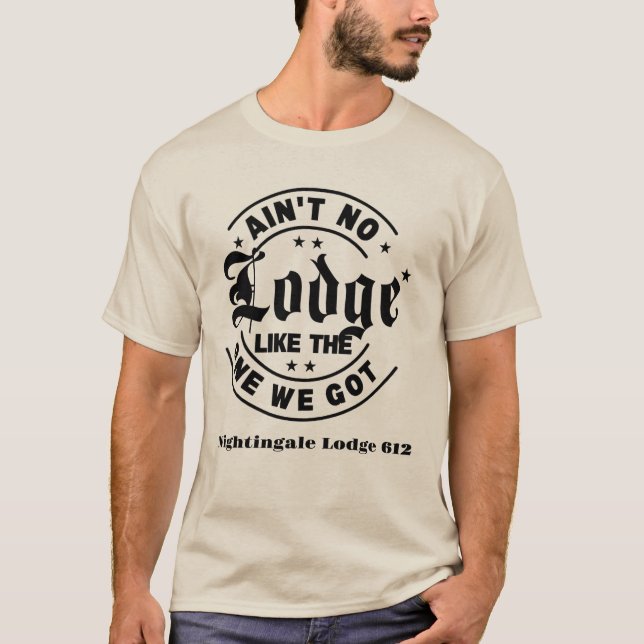 Freemason Lodge T Shirt (Framsida)