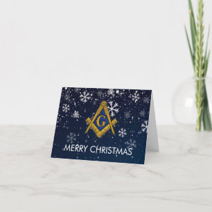 Freemason Masonic Mason Freemason jul Tack Kort