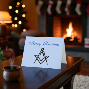 Freemason Masonic Mason Freemason jul Tack Kort