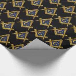 Freemason Masonic Square and Compass Freemasonry W Presentpapper