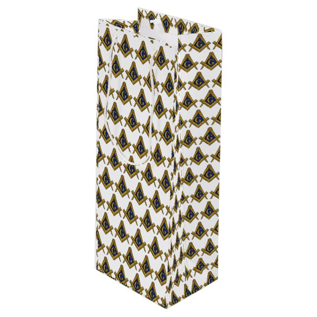 Freemason Masonic Square och Compass Freemasonry (Framsidan Vinklad)