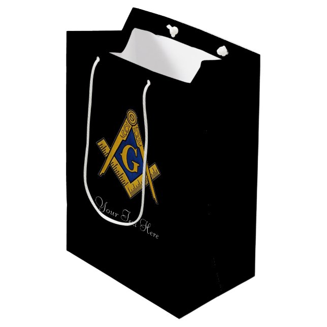 Freemason Masonic Square och Compass Freemasonry (Framsidan Vinklad)