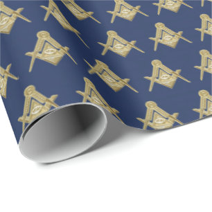 Freemason Masonic Square och Compass Freemasonry Presentpapper