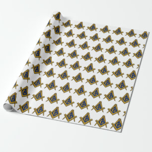 Freemason Masonic Square och Compass Freemasonry Presentpapper