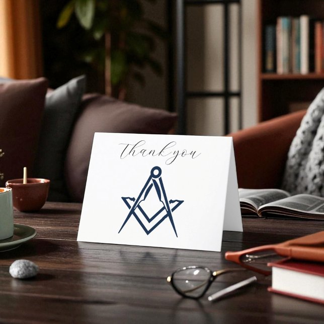 Freemason Masonic Square och Compass Tack Kort (Skapare uppladdad)