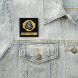Freemason Namn bricka Namnbricka