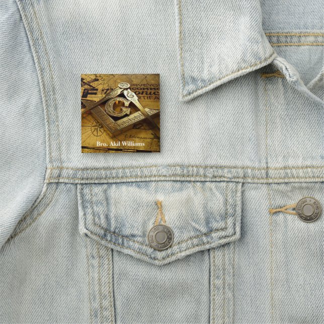 Freemason Namnbricka (På plats)