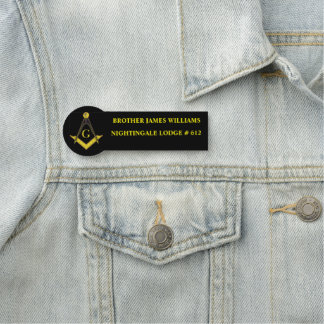 Freemason Namnbricka