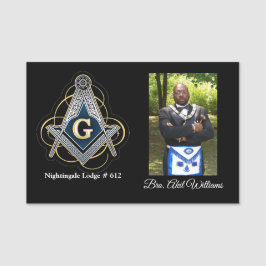Freemason Namnbricka