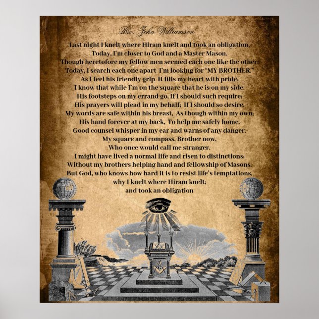 Freemason Poster (Framsidan)