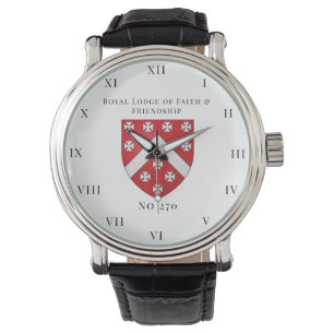 Freemason Royal Lodge of Faith & Vänskap Watch Armbandsur