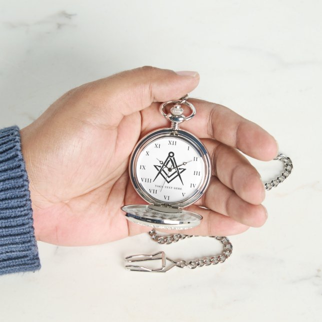 Freemason Square and Compass Charity Masonic Armbandsur (Hand)