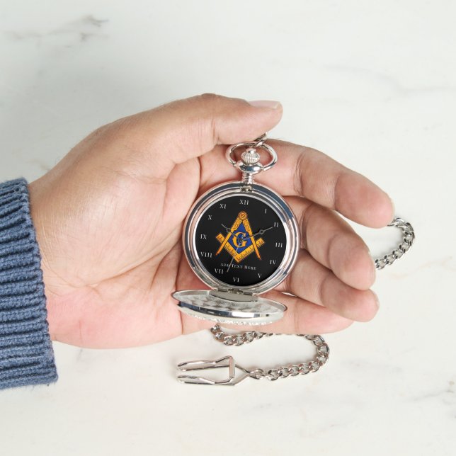 Freemason Square och Compass Charity Masonic Watch Armbandsur (Hand)