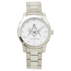 Freemason Square och Compass Charity Masonic Watch Armbandsur