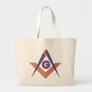 Freemason-symbol Jumbo Tygkasse