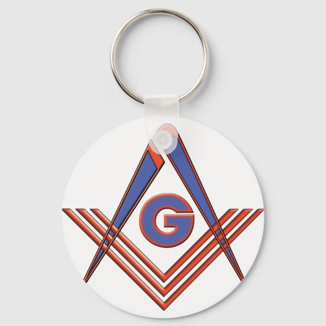 Freemason-symbol Nyckelring (Framsida)