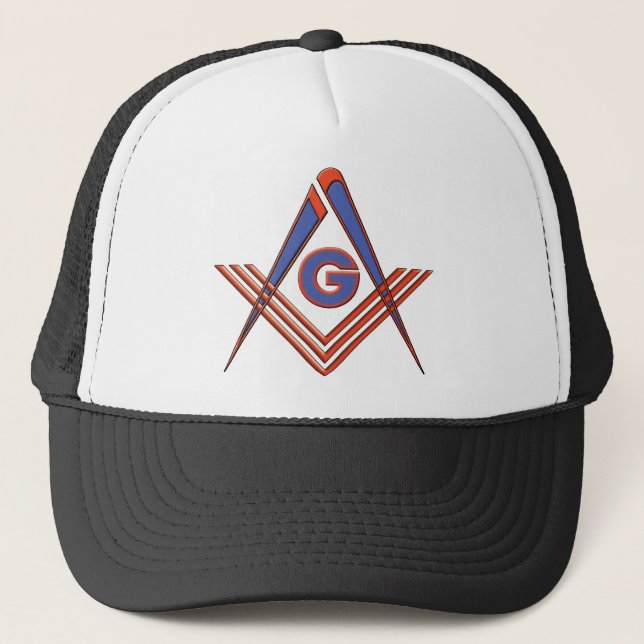 Freemason-symbol Truckerkeps (Framsida)