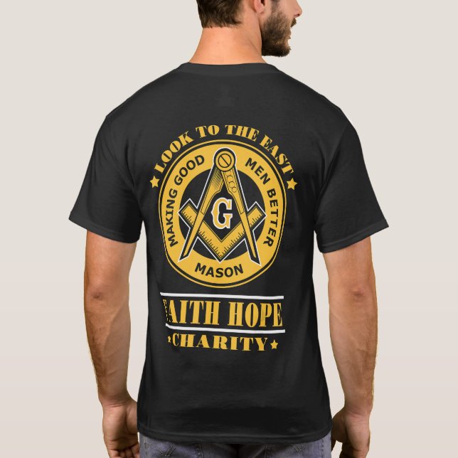 Freemason T Shirt (Baksida)