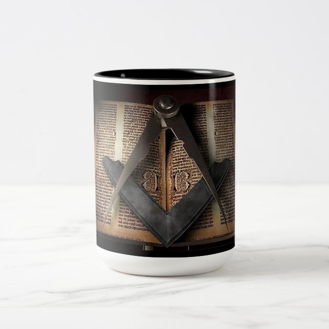 Freemason Två-Tonad Mugg (Center)