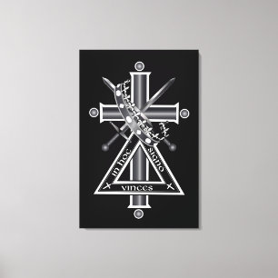 Freemasonic kor canvastryck