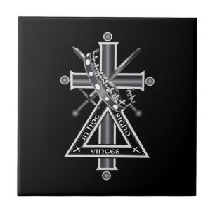 Freemasonic kor kakelplatta
