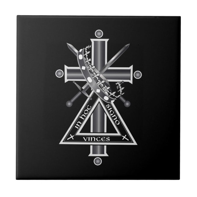 Freemasonic kor kakelplatta (Framsidan)